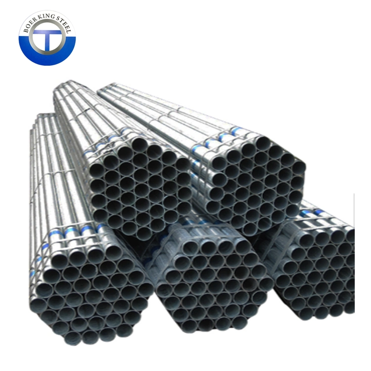 API Gas Line ERW, Hsaw Carbon Steel Pipe with Galvanized/Polyethylene Coated for Casing/Water Treatment/UL Fire/Pile/Drilling/Construction