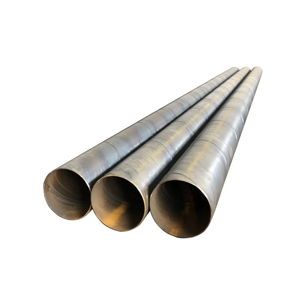 API 5L X42 X52 X56 X60 Steel Pipe SSAW Welded Spiral Steel Pipe Used for Water Well Casing Pipe