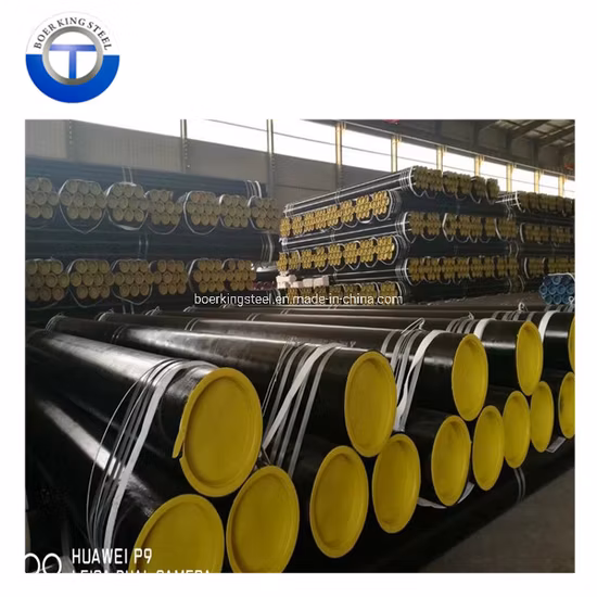 Grade X52 X56 X60 X65 X70 Tuyau de ligne API 5L ASTM A53/A106 Tuyau en acier sans soudure au carbone Prix bas