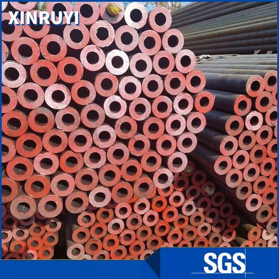  Tuyau API 5L ASTM A53/A106 gr.  B Tube sans soudure Tuyau en acier doux Tuyau en acier noir