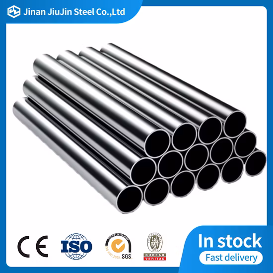 Tuyaux soudés en acier inoxydable ASTM 304L Prix de la tuyauterie sanitaire Tube/tuyau en acier inoxydable